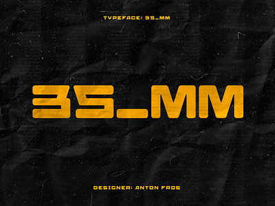 35_MM — TYPEFACE