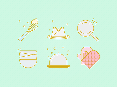 cooking icons cook design icon icons icons set illustration vector