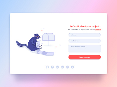 Illustration and form for DesignLabs project by Valor Software illustration ui ux