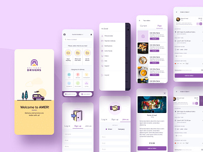 Delivery App design