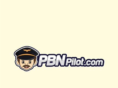 PBN pilot mascot logo animation branding cartoon character cartoon design design design agency flat icon illustration logo mascot character mascot design mascot logo mascot logos pilot vector