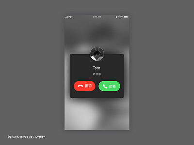 Daily UI 016 Pop-Up / Overlay