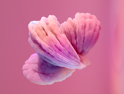 Butterfly Blend 3d abstract background c4d cinema4d cloud color colorful composition design gradient graphics design illustration modern art pink print render smoke styleframe swirl