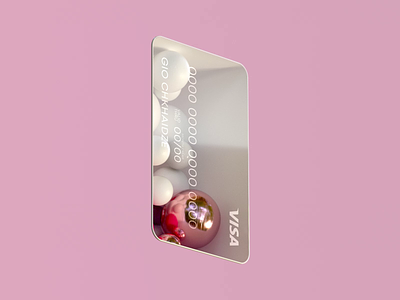Dynamic Credit Card 3d after effects animation bank c4d card cinema4d clean credit card design dribbble graphic design illusion mockup mograph motion graphics motiondesign pink render ui