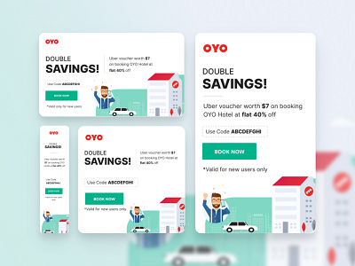 Banners for OYO