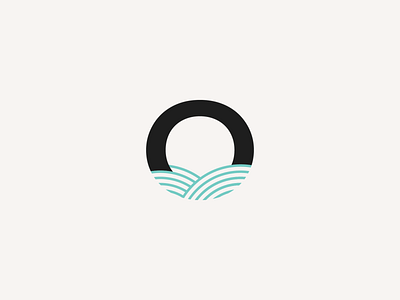 Ocean Logo Design brand branding graphic design identity logo logotype ocean vector wave