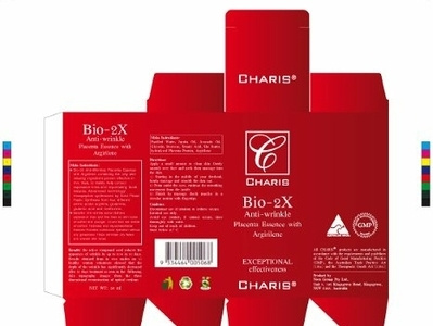Charis Bio2x design illustration logo typography vector