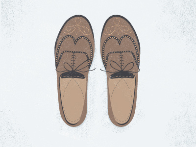 The Wingtips illustration shoes wingtips