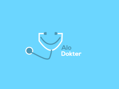 Alo Dokter redesign my concept branding design flat illustration logo typography