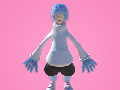 Character 3d art 3d modeling animation caustics character design cinema4d color design redshift rendering