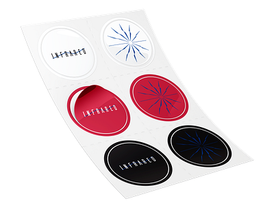 Infrared stickers