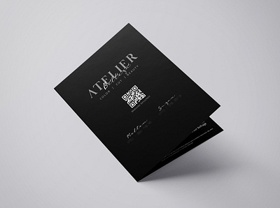 Black Classic Flyer branding design flat illustration logo minimal vector