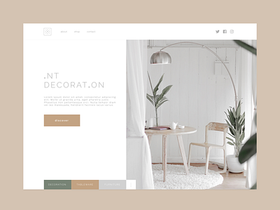 Website design | Interior decoration