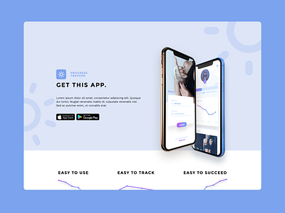 App download design | Get this app app app branding branding design design agency download app landing page minimal pastel ui ux web webdesign website