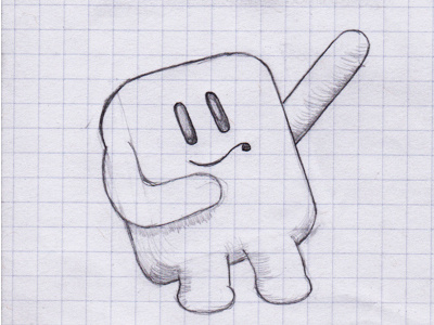 Character Thumbnail - Rough Detail character illustration pencil sketch