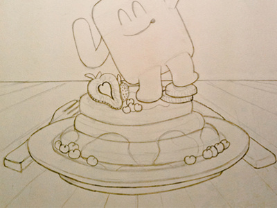 Pancake Character - Outline Draft