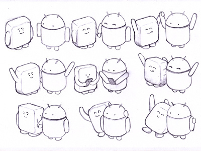 Android Character Thumbs