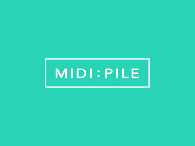 Midipile brand branding identité logo logotype midipile