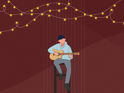 Wishlist: Guitarist Illustration