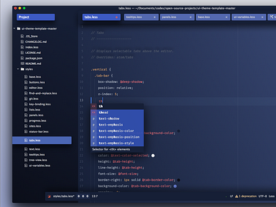 Atom Theme launching soon...