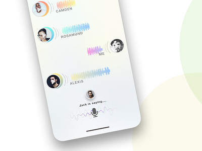 Audio chat app