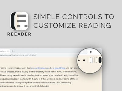 Reeader - Minimal & Open source reader for Chrome