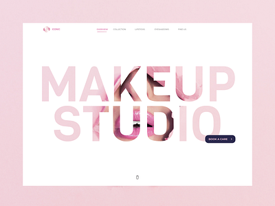 Who's craving for a facial care? beauty care design pink webdesign