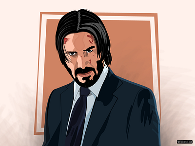 John Wick Illustration