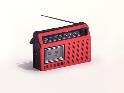 Vintage Radio Illustration