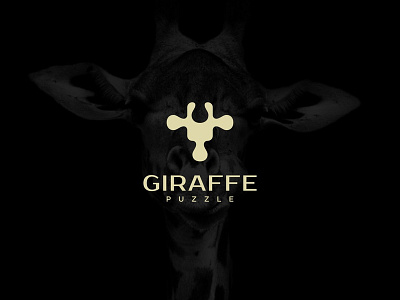 Giraffe puzzle @jassenhaus animal branding clean design game game app icon identity minimal modern simple design unique design