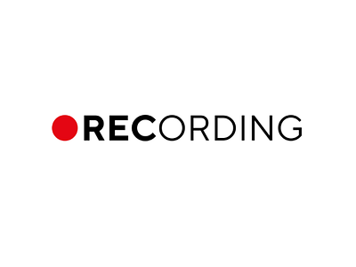 Recording logo concept design logo logo concept logo design logolove logotype