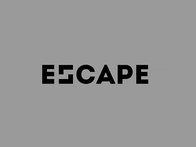 Escape logo concept adobe art brand branding illustrator logo logo design logo maker vector vector logo
