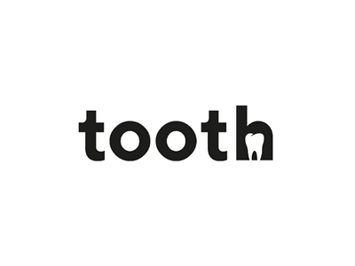 Tooth logo concept art artist brand branding font illustration logo logo design logo maker logotype vector