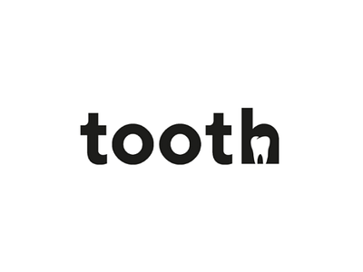 Tooth logo concept