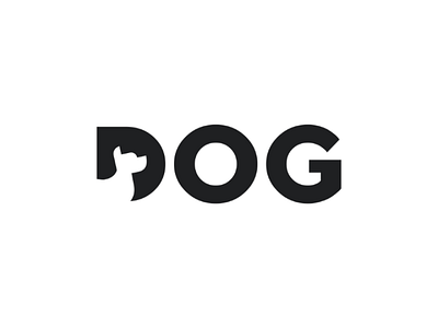 Dog logo concept