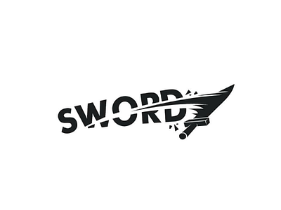 Sword logo concept