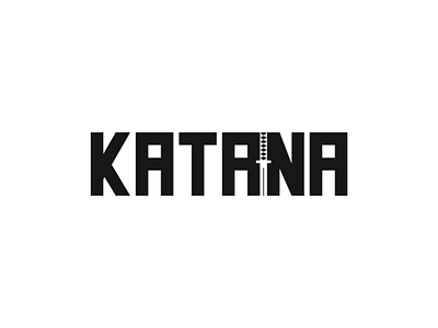Katana logo concept adobe art artist brand brandmark illustration logo logo design logo maker logotype vector