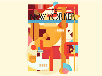 Magazine cover concept concept cover design illustration illustrator pettern retro shapes vector