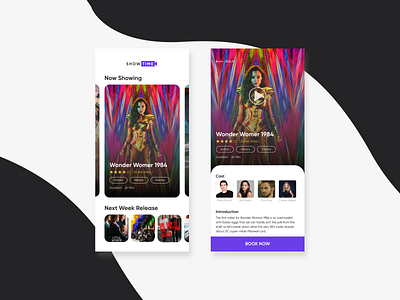 Movie Booking App app app design app designers bookingapp design dribbble graphicdesign minimal minimalist mobile mobile app movie ui uidesign ux uxdesign web website