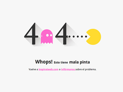 inspiratWeb 404 error page