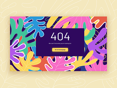 Matisse 404 Page