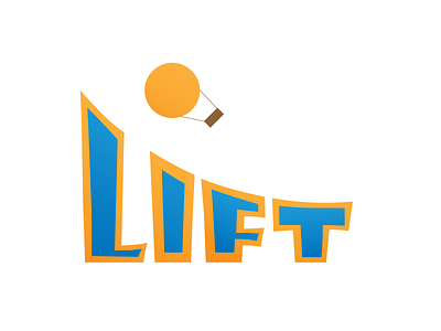 LIFT branding dailylogochallenge design flat graphic design illustrator cc logo logo design typography