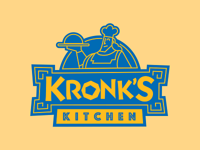 Kronk's Kitchen disney emperors new groove imagineering kronk logo restaurant theme parks