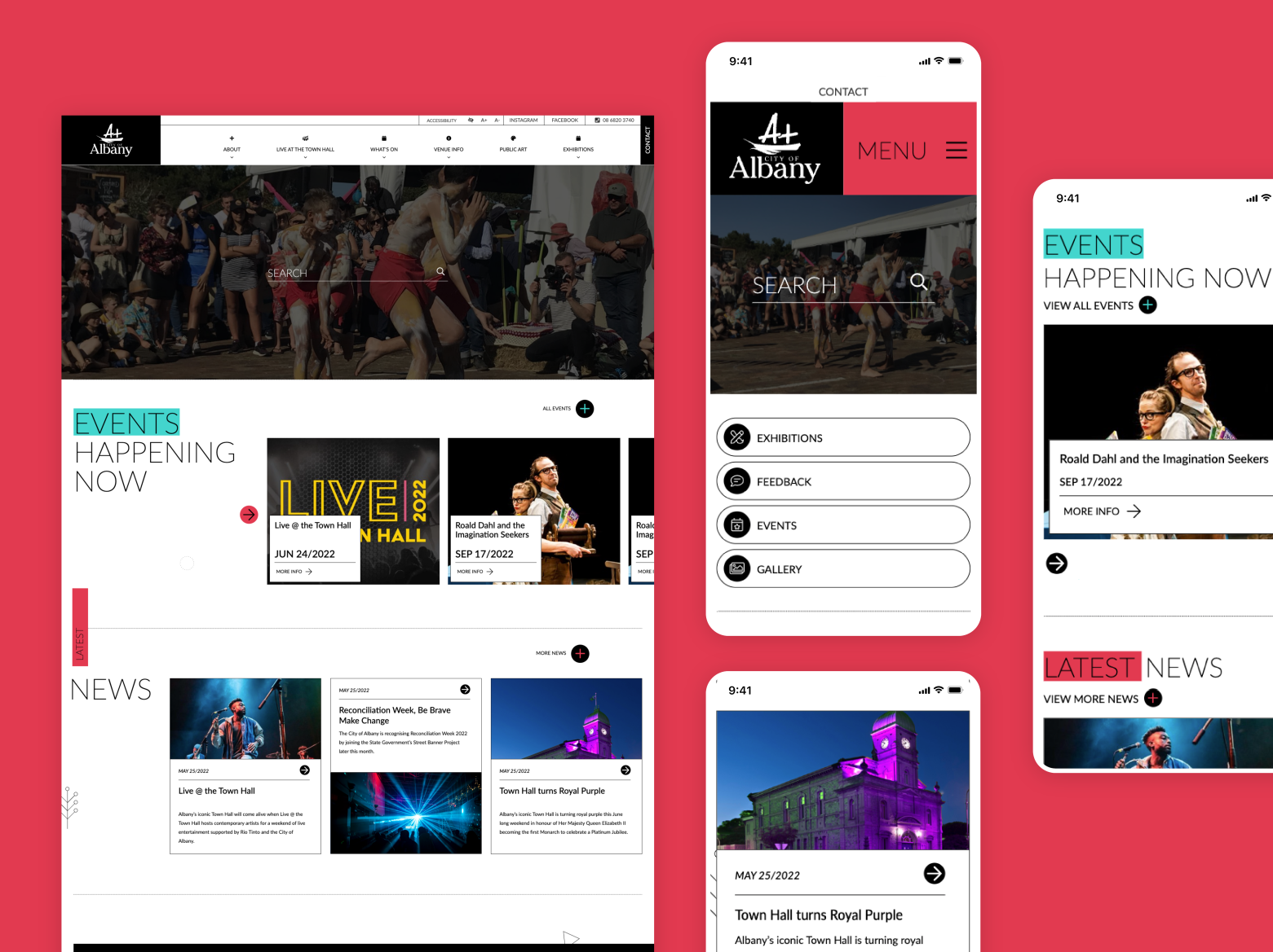 Albany WA Art Centre by Oscar Guevara on Dribbble
