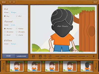 An interactive book for kids book ios ipad ixd kids touchscreen ui