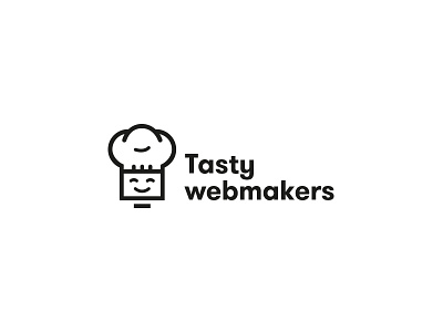 Tasty brand identity chef icon tasty web