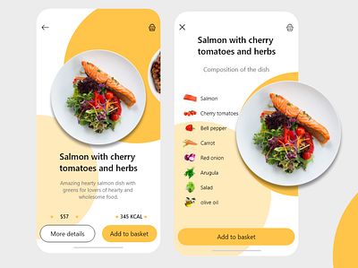 Order food at home app design ui ux дизайн приложение