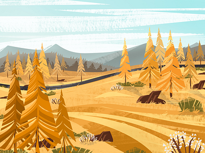 秋季 illustration