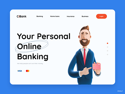 CiBank Landing Page