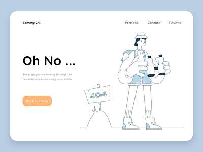 Error 404 Landing Page